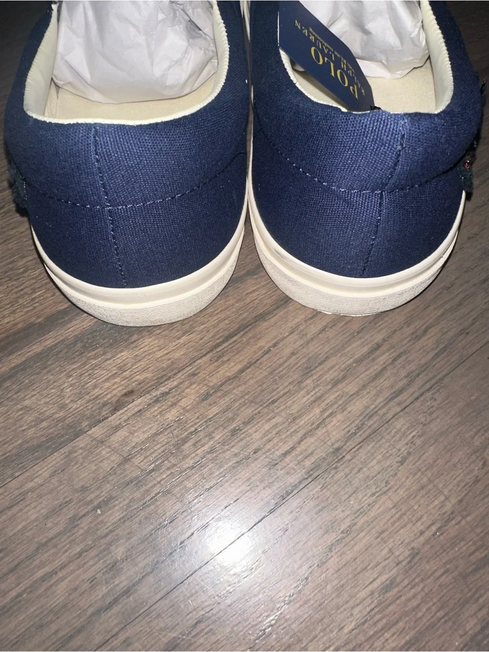 Polo Ralph Lauren navy canvas